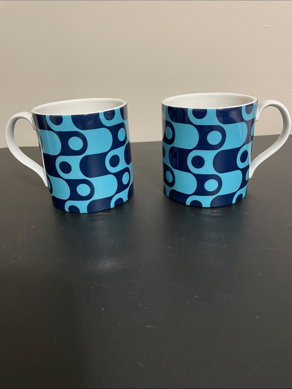 Johnathan Adler Carnaby Puzzle Mugs (Set of 2)
